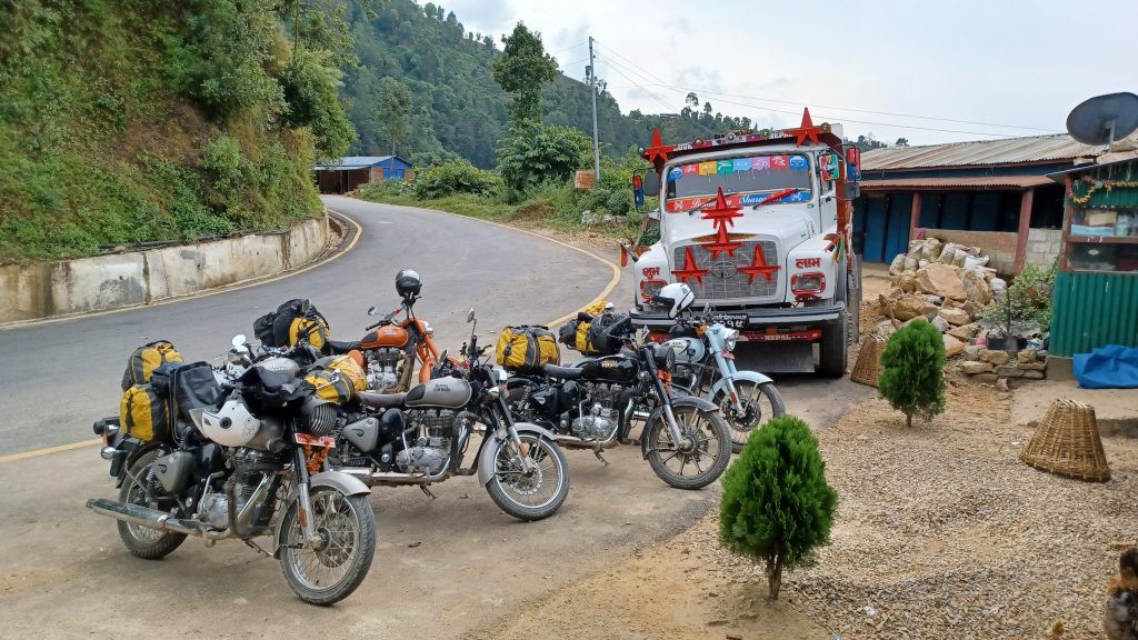 Frauen Motorradreise