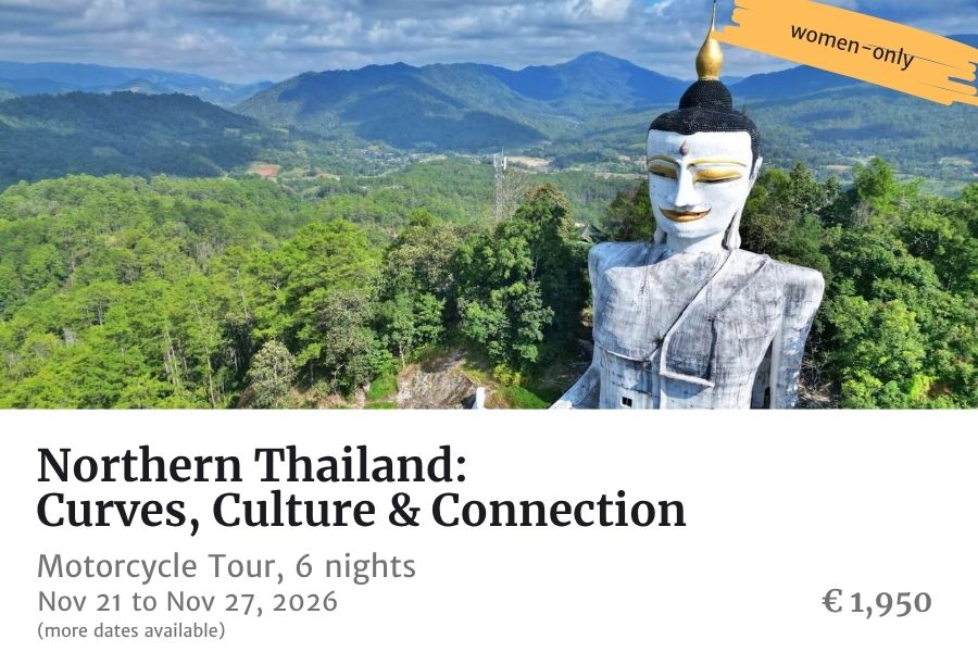 women-only motorcycle tour Thailand